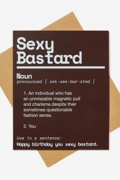 Typo Funny Birthday Card