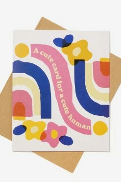 Typo Nice Birthday Card