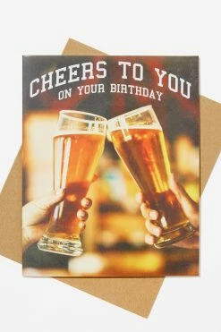 Typo Nice Birthday Card