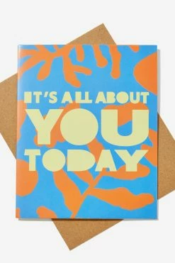 Typo Nice Birthday Card