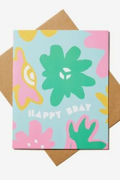 Typo Nice Birthday Card