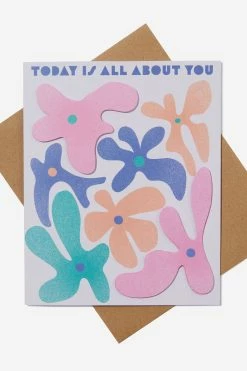 Typo Premium Nice Birthday Card