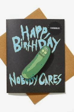 Typo Rick & Morty Funny Birthday Card