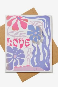 Typo Premium Love Card