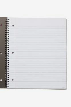 Alternative view of Typo College Ruled Spinout Notebook V
