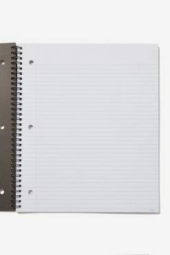 Alternative view of Typo College Ruled Spinout Notebook V