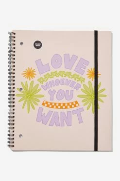 Typo College Ruled Spinout Notebook V