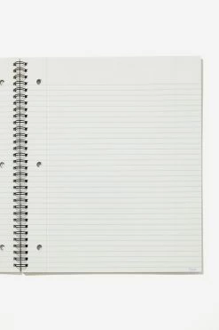Alternative view of Typo College Ruled Spinout Notebook V