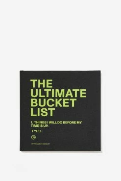 Typo Premium Activity Journal