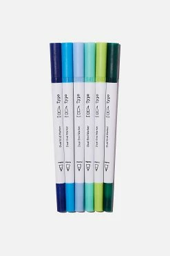 Typo Dual Markers 6Pk