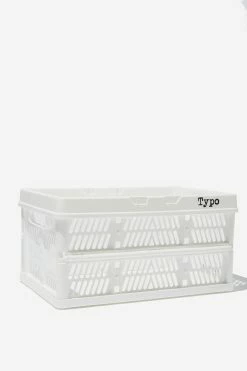 Typo Midi Foldable Storage Crate