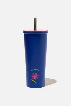 Typo Metal Smoothie Cup