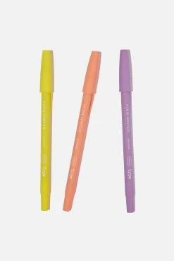 Alternative view of Typo Black Ink Flow Writer Pen 3Pk