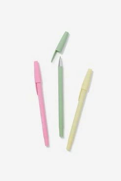 Alternative view of Typo Black Ink Flow Writer Pen 3Pk
