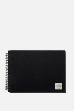 Typo A4 Spiral Sketch Book