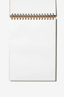 Alternative view of Typo A4 Spiral Sketch Book