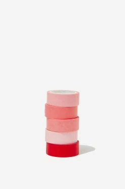 Typo Washi Tape 5Pk