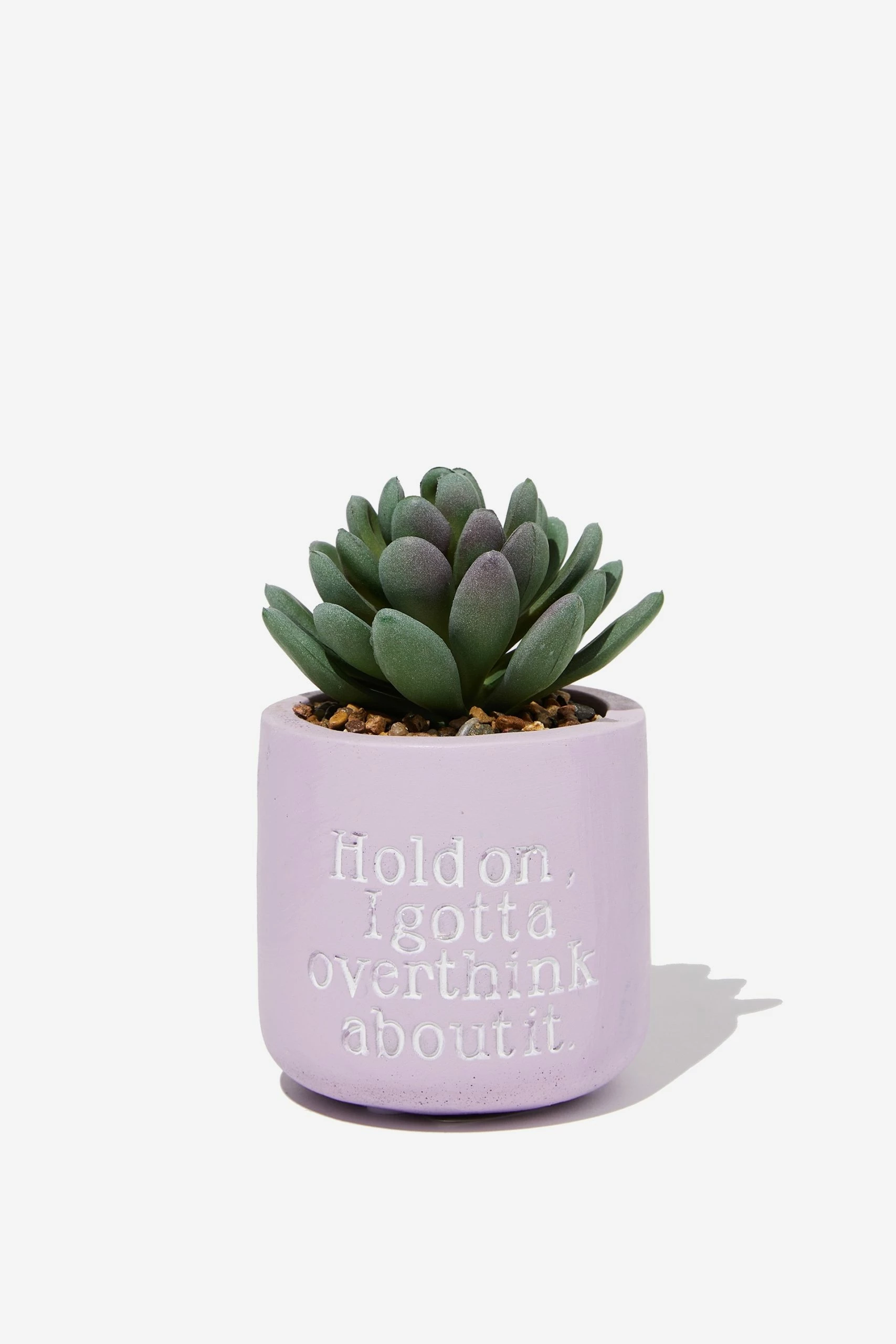 Typo Tiny Planter With Plant 3 Typo Tiny Planter With Plant