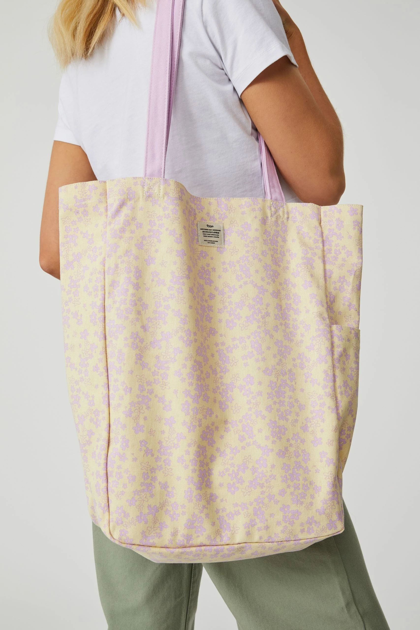 Typo Art Tote Bag 4 Typo Art Tote Bag - Image 2