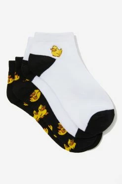 Typo 2 Pk Of Ankle Socks