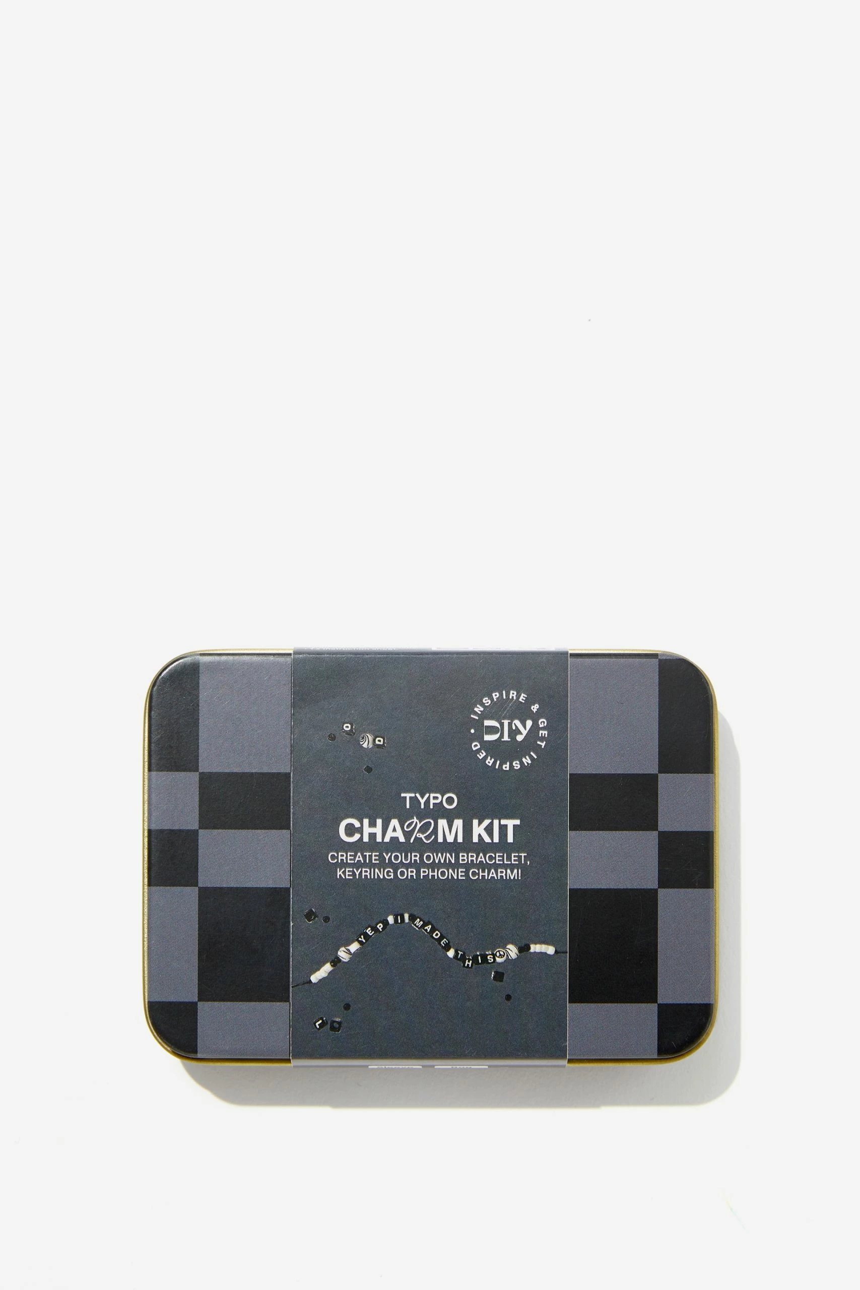 Typo Mini DIY Charm Tin 3 Typo Mini DIY Charm Tin