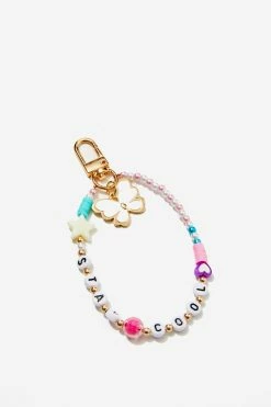 Typo Trinket Bag Charm