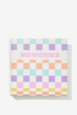Typo Large Square Photo Album