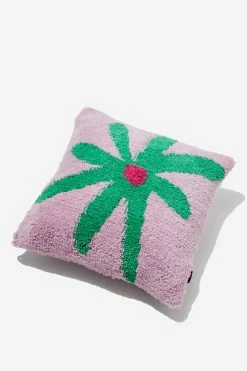 Typo Tufted Get Cushy Cushion