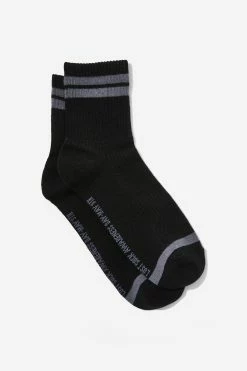 Typo Mens Quarter Crew Sock