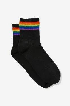 Typo Mens Quarter Crew Sock