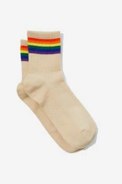 Typo Mens Quarter Crew Sock