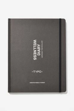 Typo Large Undated Wellness Diary