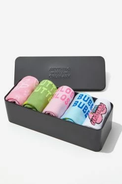 Typo Tin Of Socks