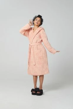 Typo Hooded Robe